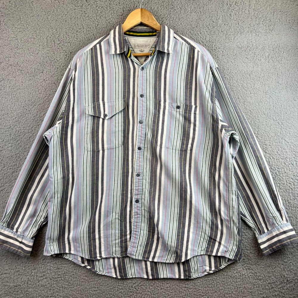 Vintage‎ Collectif Men's plaid flannel shirt size L